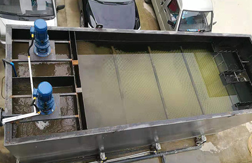 接觸氧化池、絮凝沉淀工藝